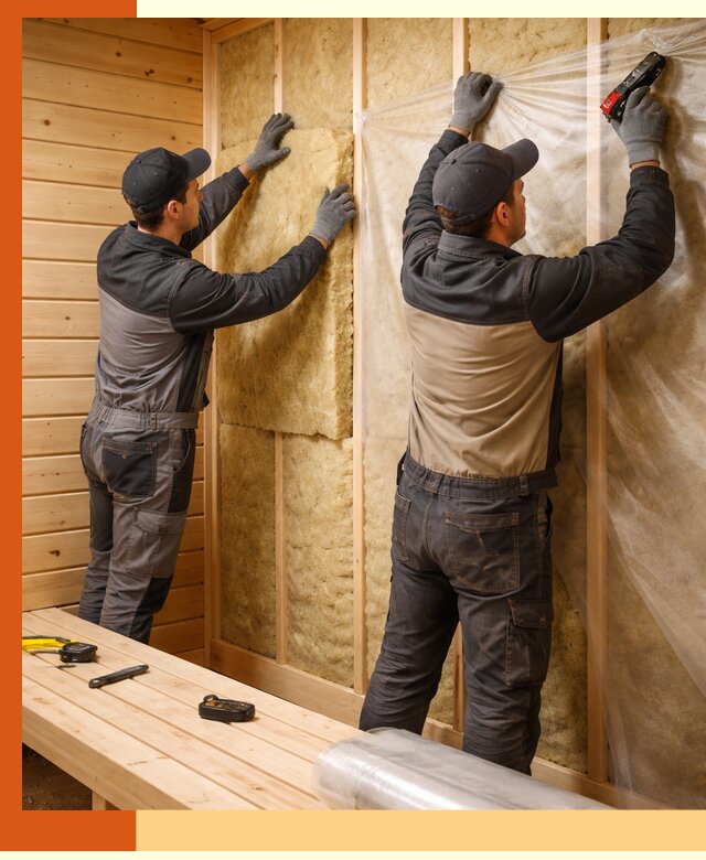 Профессиональное утепление сауны в Карабулаке с гарантиями качества