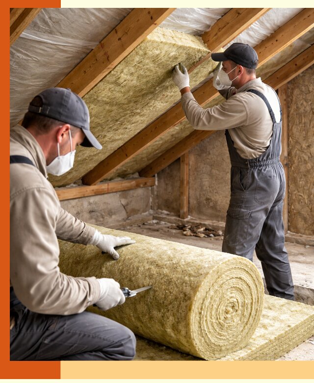 Утепление чердака минватой быстро и качественно в Карабулаке