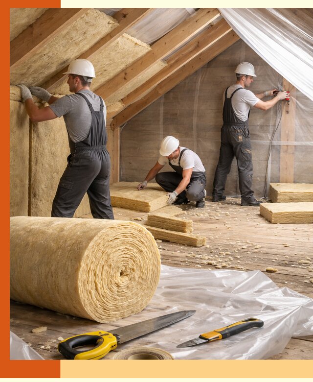 Профессиональное утепление мансарды в Карабулаке качественно и надежно