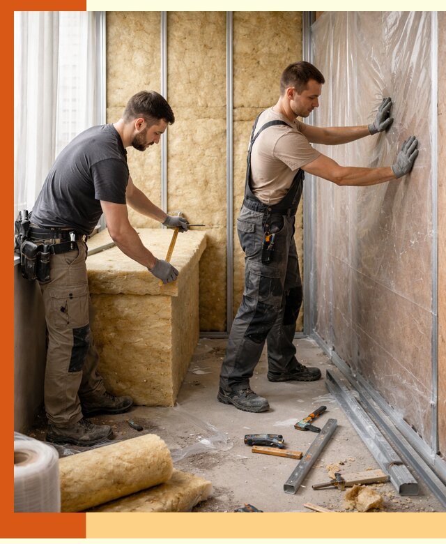 Профессиональное утепление лоджии в Карабулаке эффективно и надежно