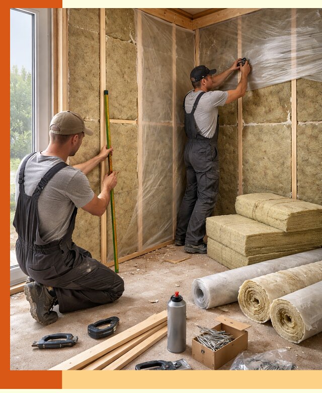 Профессиональное утепление веранды и крыльца в Карабулаке