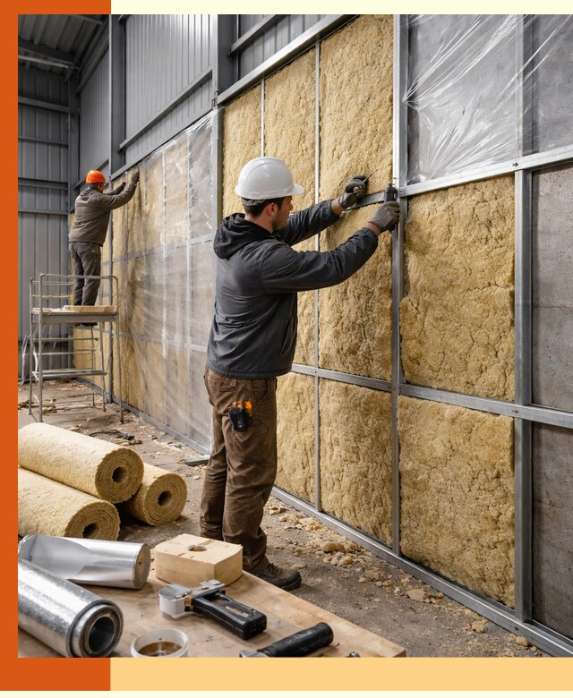 Утепление ангара в Карабулаке — профессиональная теплоизоляция помещений