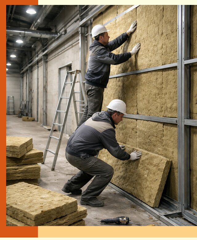 Утепление цеха под ключ в Карабулаке с гарантией качества