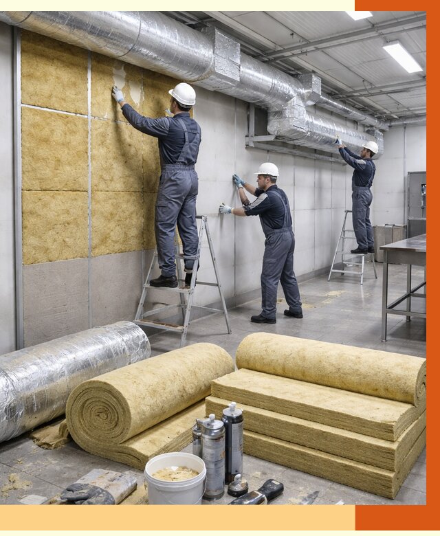 Утепление пищевого цеха в Карабулаке от 12911 руб./м² — комплексно под ключ | ТепломастерКрб