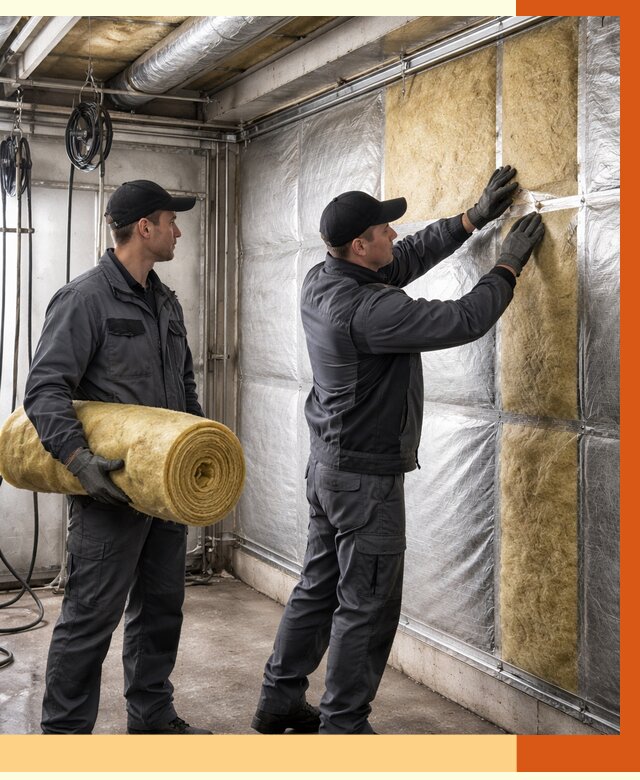 Утепление автомойки в Карабулаке от 8780 руб./м2 — комплексное утепление под ключ | ТепломастерКрб