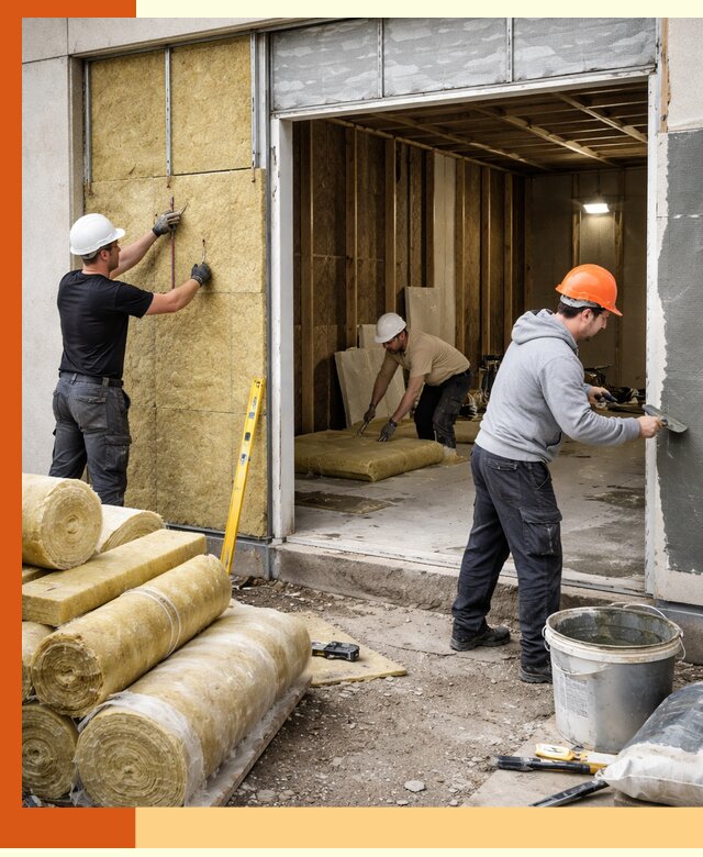 Утепление торгового павильона в Карабулаке — качественно и энергоэффективно