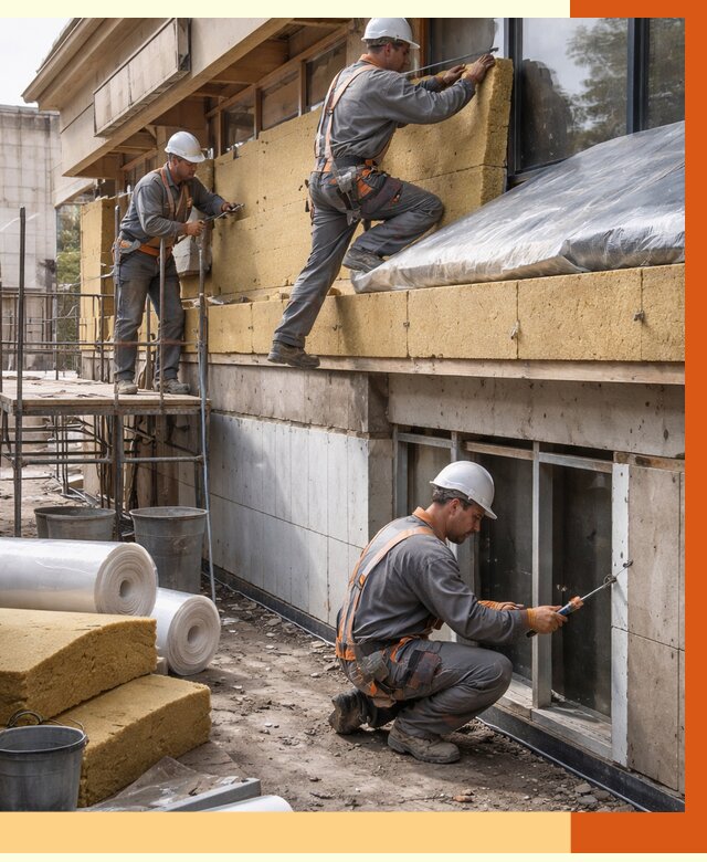 Утепление ресторана в Карабулаке под ключ от 671385 руб/м2 | Комплексное решение от ТепломастерКрб