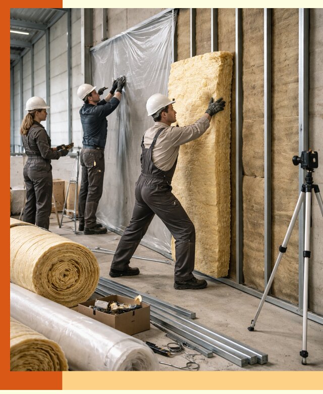 Утепление складского терминала в Карабулаке профессионально и надёжно