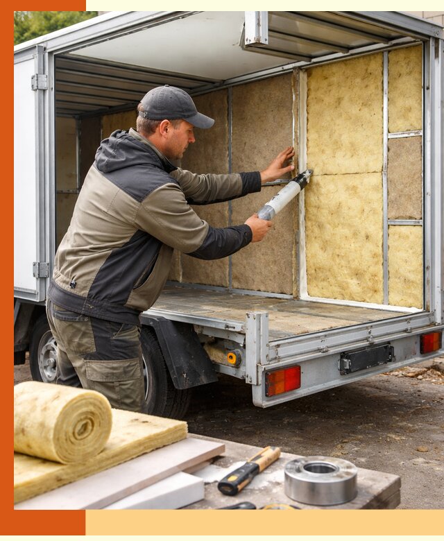 Профессиональное утепление прицепа в Карабулаке для любых условий