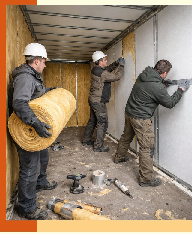 Утепление рефрижераторного контейнера в Карабулаке профессионально и надежно