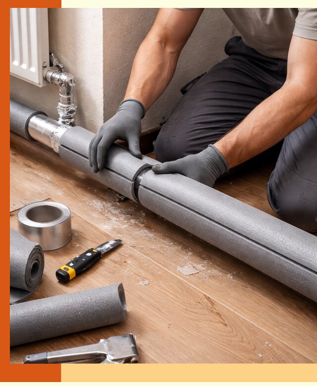 Утепление труб отопления в Карабулаке: теплоизоляция и защита сети