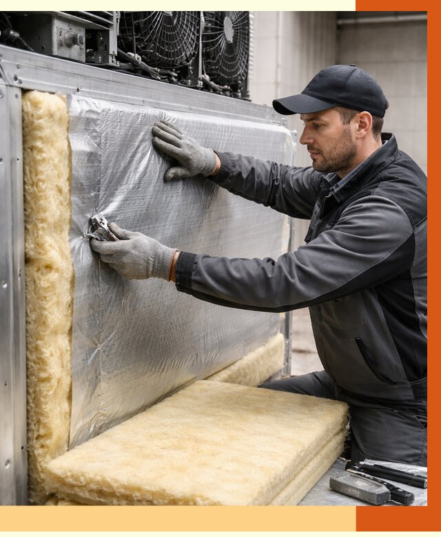 Утепление холодильного агрегата в Карабулаке от 8780 руб. под ключ | ТепломастерКрб