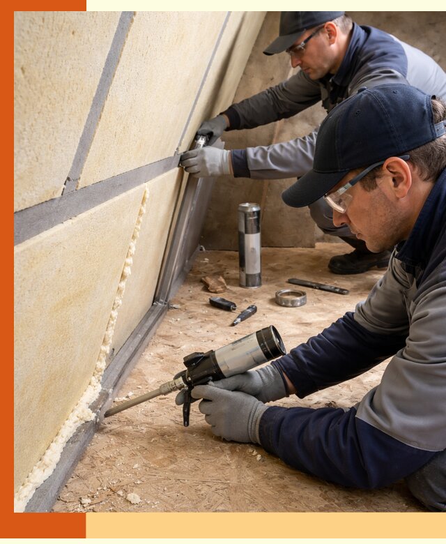 Герметизация стыков ППУ в Карабулаке — надежное уплотнение швов