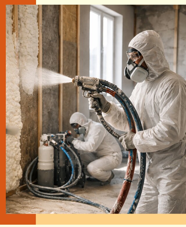 Пенополиуретан напыление для утепления зданий в Карабулаке