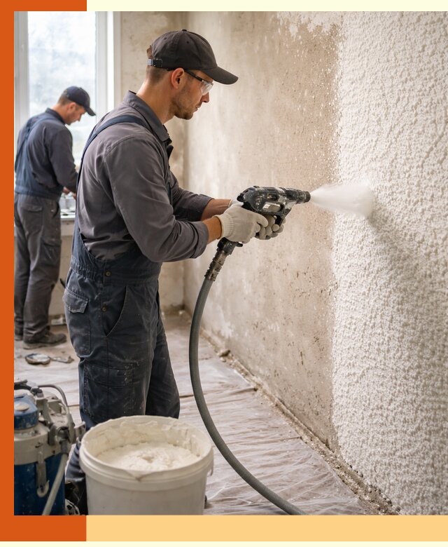 Утепление стен жидкой теплоизоляцией в Карабулаке для квартир и домов