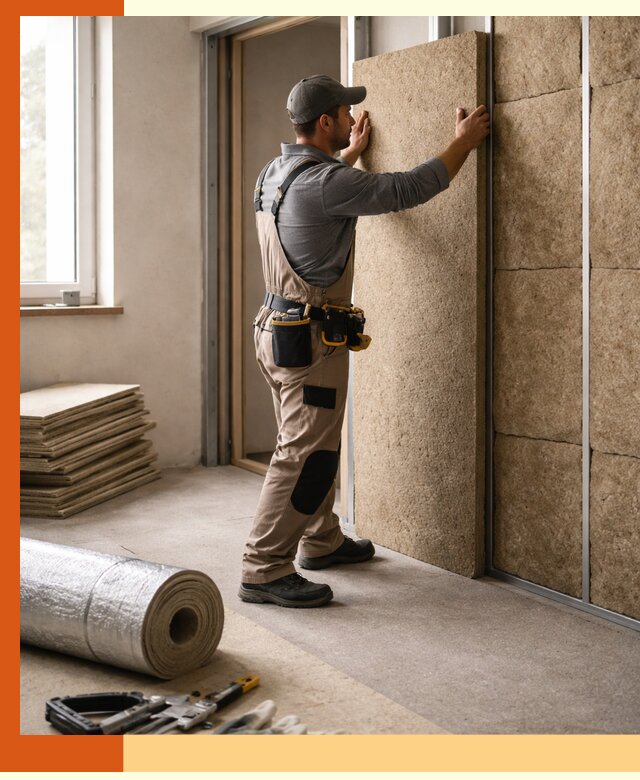 Шумоизоляция дома в Карабулаке — комплексная защита от шума