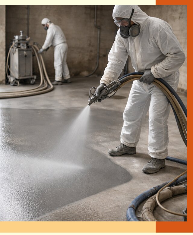 Гидроизоляция полимочевиной в Карабулаке от 8780 руб/м² — напыление полимерной гидроизоляции | ТепломастерКрб