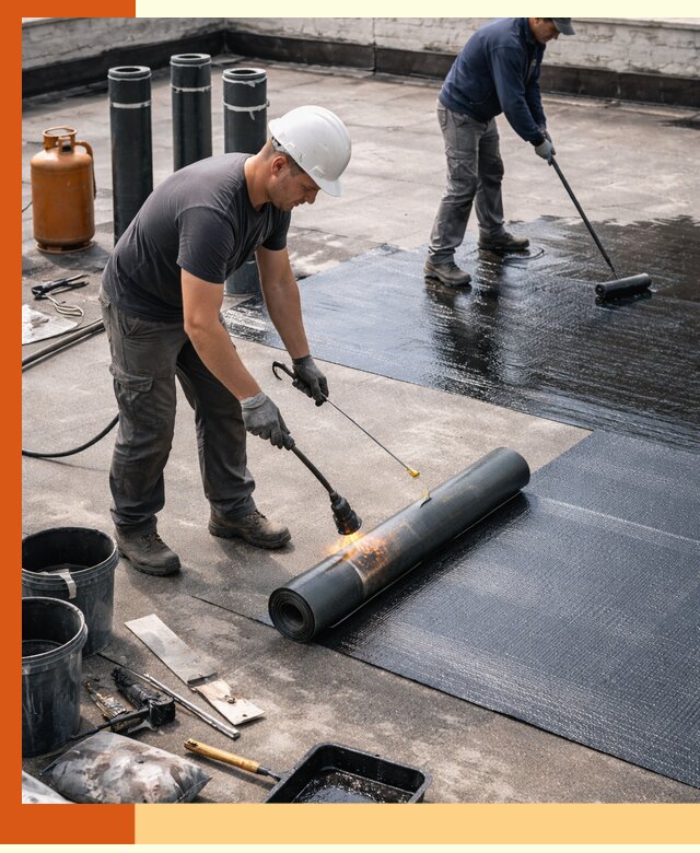 Гидроизоляция кровли в Карабулаке — надежная защита от протечек