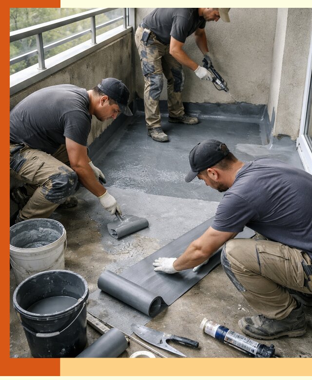 Гидроизоляция балкона в Карабулаке: надежная защита от протечек