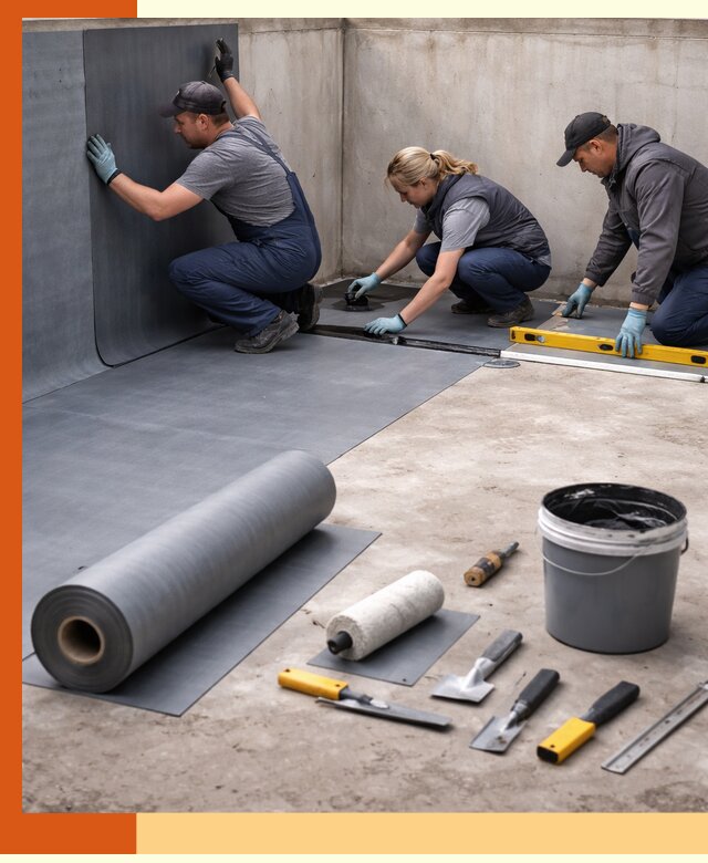 Гидроизоляция бассейна под ключ в Карабулаке — надежная защита и герметизация