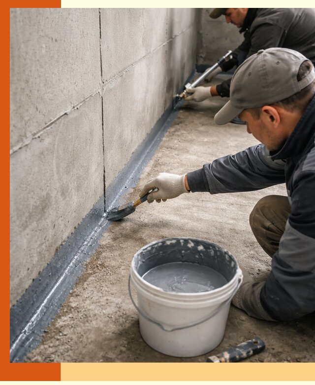 Гидроизоляция швов зданий и конструкций в Карабулаке