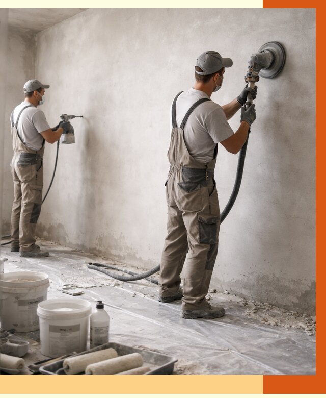 Подготовка поверхности под напыление в Карабулаке от 1239 руб. — ТепломастерКрб