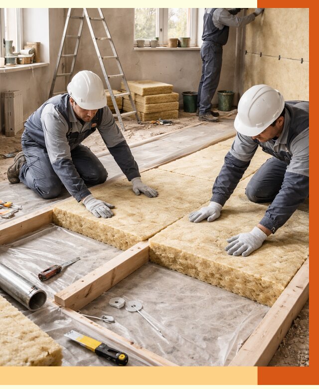 Восстановление теплоизоляции в Карабулаке от 8780 руб. — ремонт утепления под ключ | ТепломастерКрб