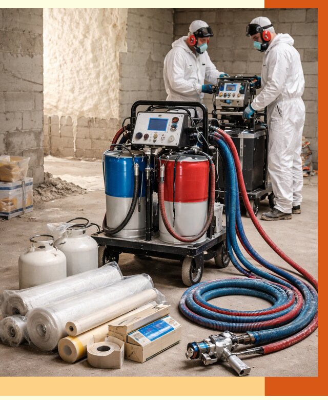 Аренда установки для напыления ППУ в Карабулаке от 36152 руб. | ТепломастерКрб